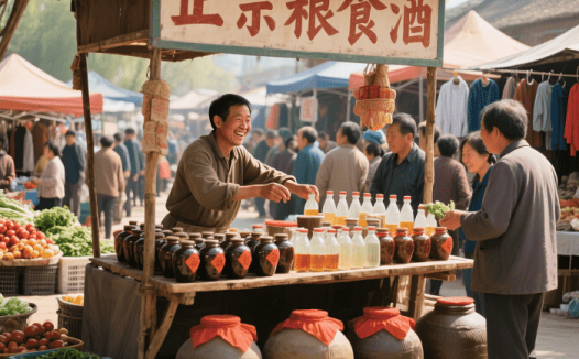 特别适合在农村小县城、二三线城市干的买卖【散酒买卖】