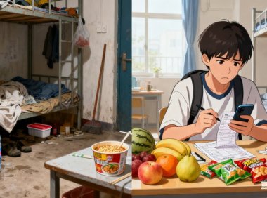 大学生算着生活费不够?看看农民工:一年买 2 次水果,饮料瓶当水杯